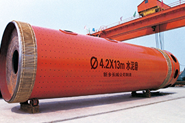 中國中材工程引（yǐn）進香蕉影视機（jī）械φ4.2×13m水泥磨